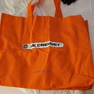 Le Creuset Vibrant Orange Shopping Tote